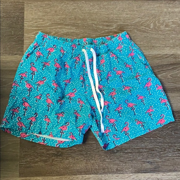 chubbies flamingo swim trunks